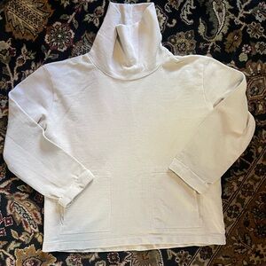 WRAP London women’s turtleneck boxy sweatshirt, size US 6